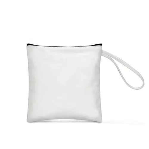 Mini Makeup Bag Pouch Canvas White New Style Fashion Waterproof Cosmetic Bag